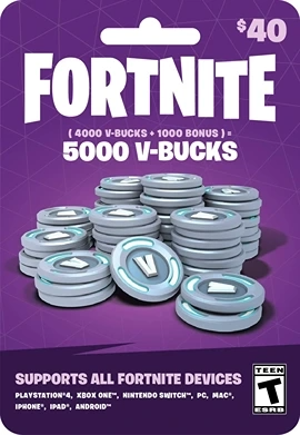 Free Fortnite Gift Card $40