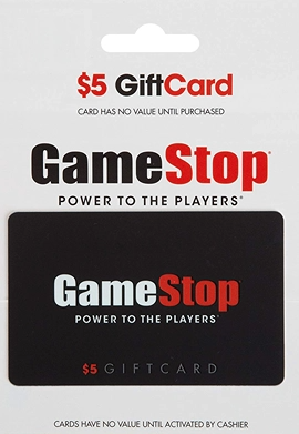 Free Gamestop Gift Card $5