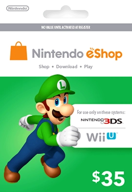 Free Nintendo Gift Card $35