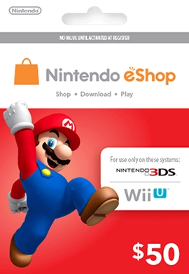 Free Nintendo Gift Card $50