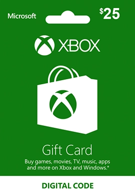 Free Xbox Gift Card $25